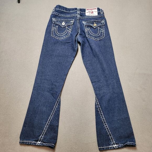 TRUE Religion Jeans Size 34 JOEY SUPER T Blue USA Made - Picture 1 of 16